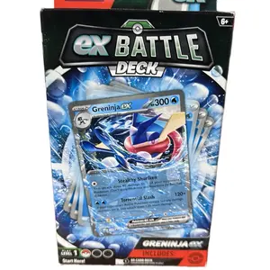 Pokemon Ex Battle Deck - Greninja EX & Tapu Koko EX Trading Card Game - Includes Start Here! - Collectible Cards