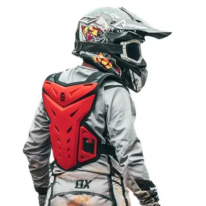 Off-Road Racing Motorcycle Jacket Vest Riding Chest Protector Armor Gear Knight Motocross Protective Gear For KTM Yamaha Suzuki Elbow Guard Helmet Safety(Rain Shoes & Covers)