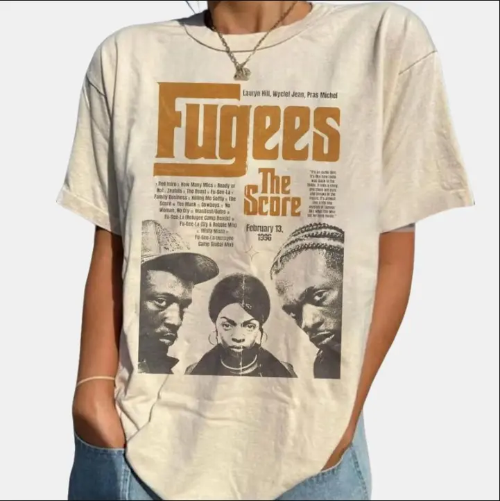 Vintage Lauryn 90s The Fugees The Score Fan Classic 90s 2000 Unisex Shirt Menswear Top Tshirt, Hoodie and Sweatshirt