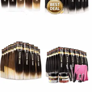 Pre-Stretched Braiding Hair 52” – Professional Braiding Fiber