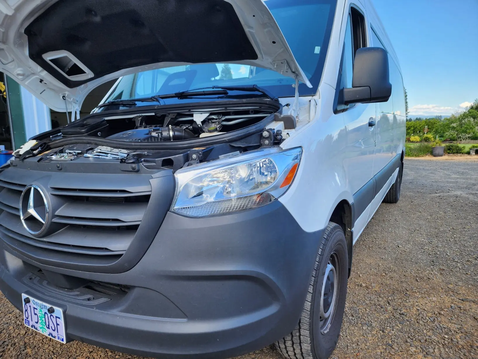 The Engine Grid Mercedes Sprinter Van (LOWER 1PC)