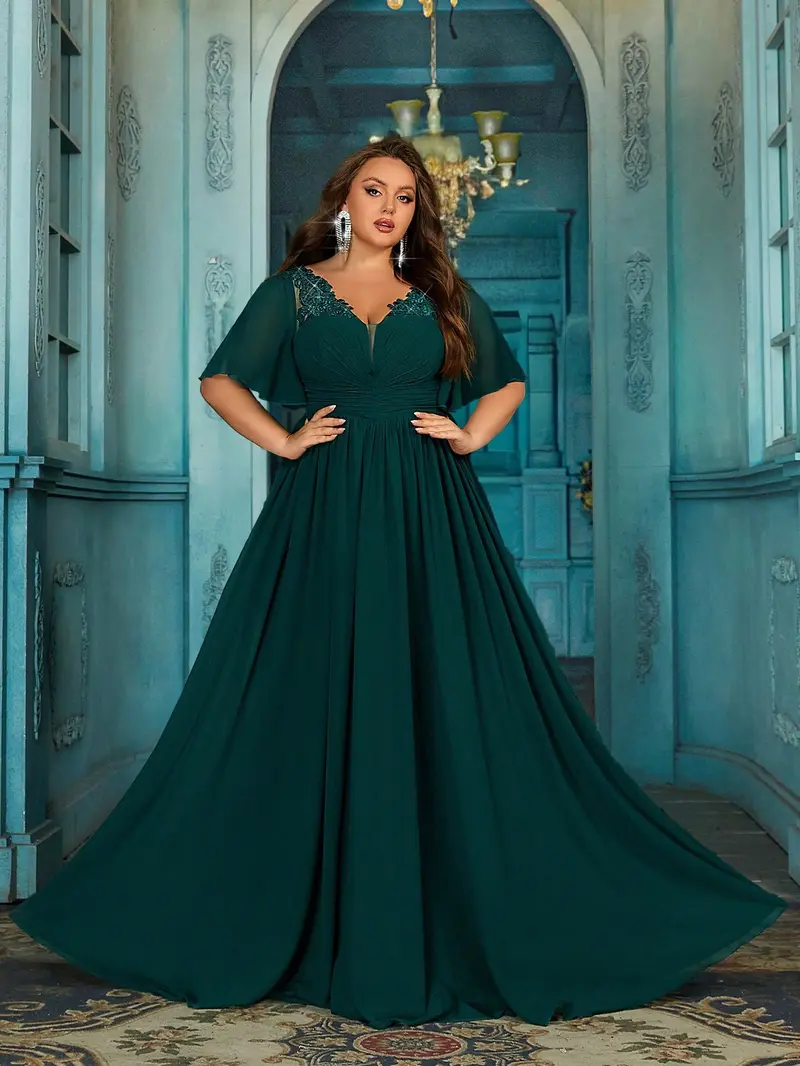 green emerald velvet dress amazon wedding guest dresses green XL