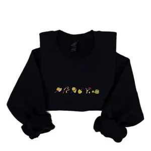 Golden Island Essentials Embroidered Sweatshirt Crewneck Unisex Tops