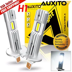 AUXITO H1 6500K LED Headlight Bulbs 10000LM 100W Kit Hi/Low Beam Super Bright GF AUXITO H1 6500K LED Headlight Bulbs 10000LM 100W Kit Hi/Low Beam Super Bright GF
