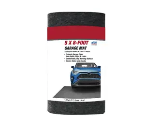 GMCW852PDQ 5x8-Foot Garage Mat - Waterproof Flooring Protection - Protects Garage Floor from Spills Grips & Leaves - Covers Stains and Cracks