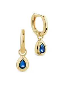 Lindsay Sapphire Teardrop Drops