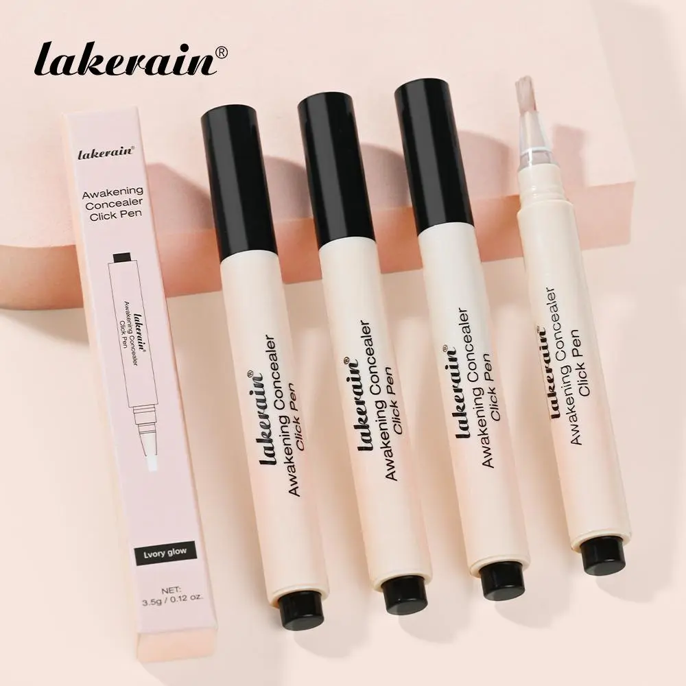 Longlasting All Day Full Coverage Dual Corrector & Brightener Pen, 1 Count Lightweight & Natural, Flawless Makeup Cosmetic, Precise Concealing & Highlighting, Travel-friendly Brush for on-the-go Touch-Up, Concealer Foundation Hybrid
