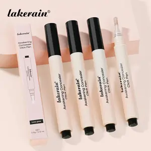 Longlasting Dual Corrector & Brightener Pen, 1 Count Lightweight & Natural Makeup, Precise Concealing & Highlighting, Travel-friendly Brush for on-the-go Touch-Up, Foundation