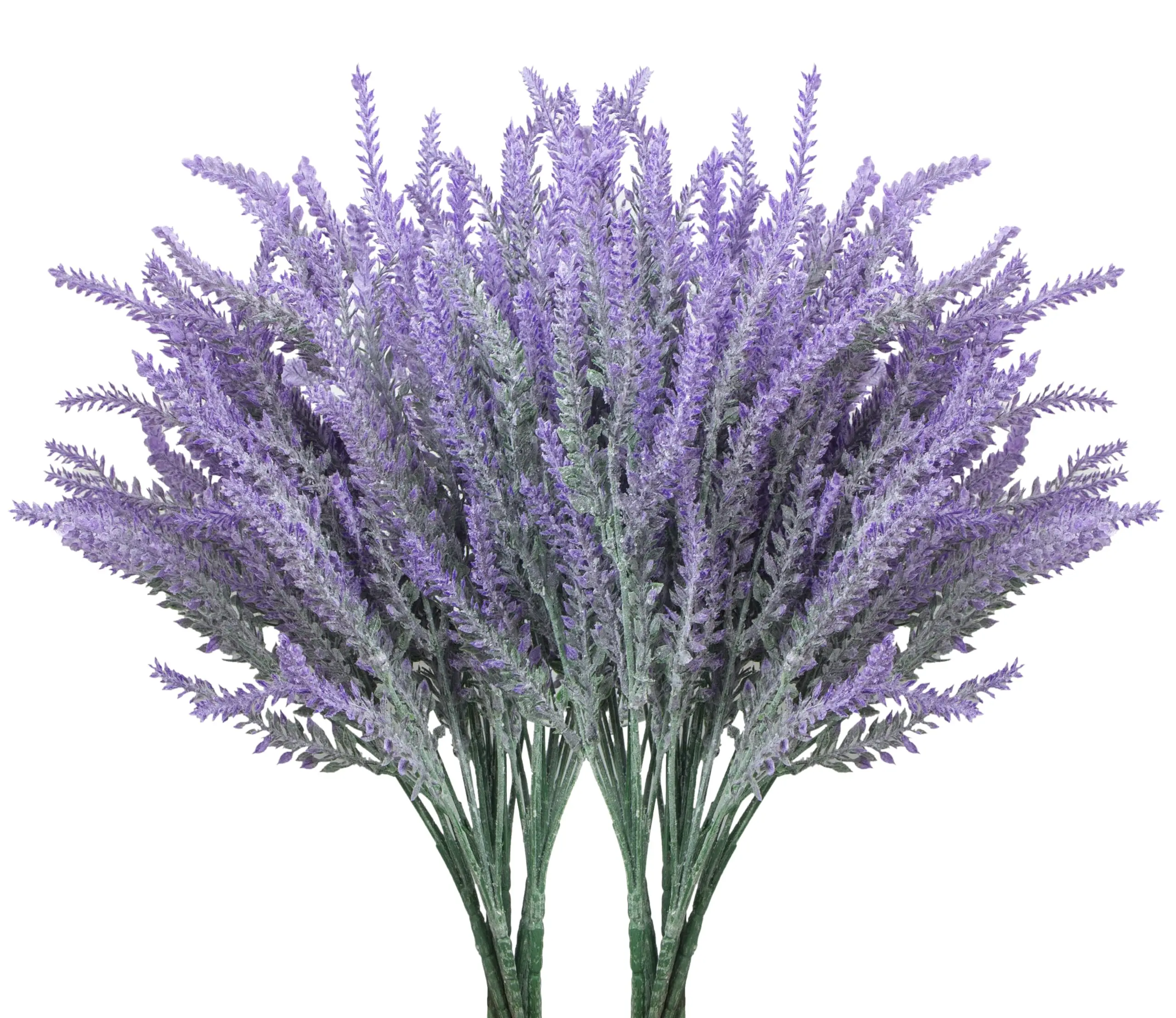 10-Pack Decorative Colored Synthetic Artificial Lavender Plants Set, Faux Plastic Purple Ornaments for Home Wedding, Indoor Outdoor Decor (Kitchen, Garden, Patio, Porch, Window Box, Office Table Centerpieces), Colored Synthetic Artificial Plants
