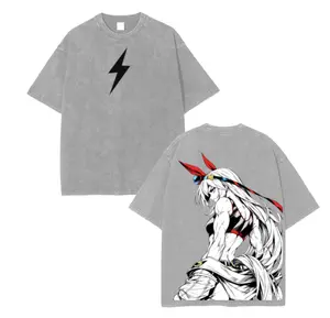Uma Musume Pretty Derby Washed Anime T-Shirt – Anime Streetwear Shirt, Unisex Anime Tee