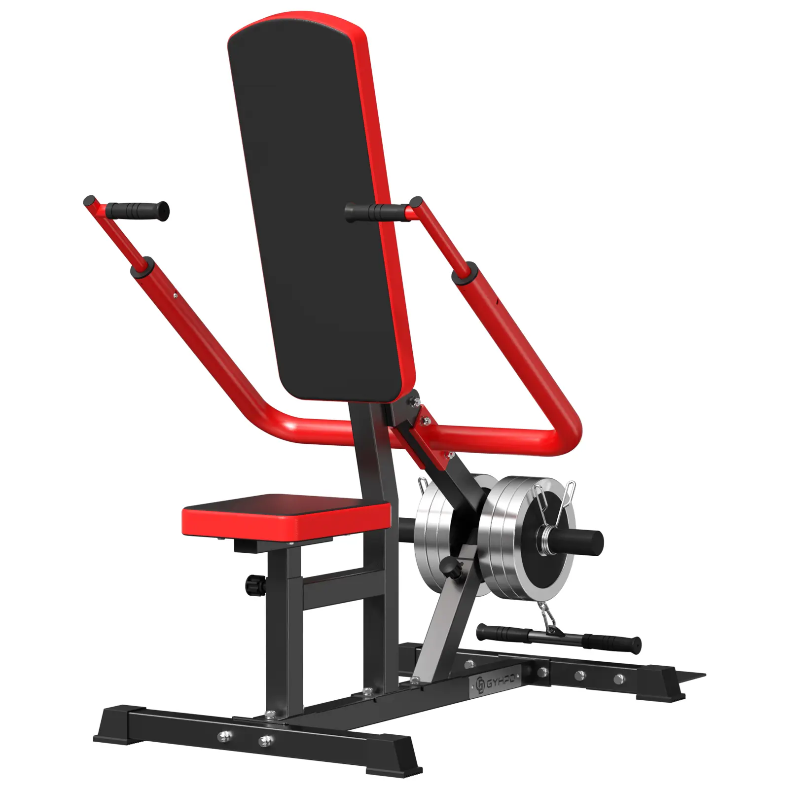 Seated Dip Machine - Tricep Dip Press Machine with Cable Bar, Adjustable Incline, Weight Bench, Multi-Purpose Foldable for Biceps Home Gym Equipment