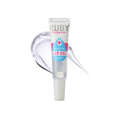 Ruby Kisses Moisturizing & Healing Hydrating Clear Lip Oil Treatment