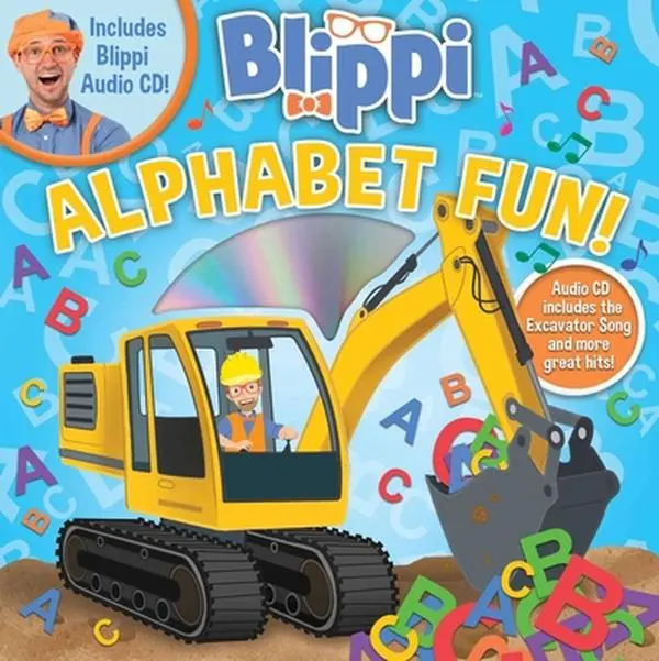 USED Book - Blippi: Alphabet Fun! [With Audio CD] by Editors of Studio Fun International (Paperback) - english