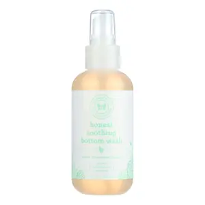 HONEST 5oz Organic Bird Grooming Cleanser - Cleansing, Hypoallergenic, pH-Balanced, Yeast-Fighting, Peel-Safe, Skin-Soothing Vanilla Flower Scent Bottom Wash Bottle for Bird Body Care