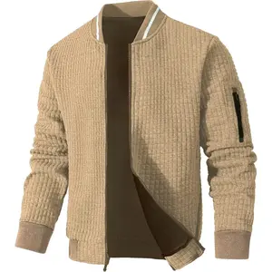 Mens Lightweight Jacket Casual Bomber Jacket Varsity Coat