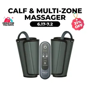 CINCOM Calf Massager - Multi-Target, Portable, Vibration Massage Device with Adjustable Fit, Customized Settings for Optimal Relaxation, Ideal Gift for Mother's Day, Birthdays, Multi-Target Massage Devices, Portable Massage Devices,summerwins summerwins