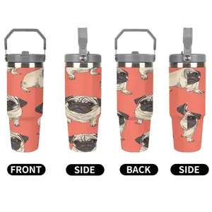 Portable 30oz Stainless Steel Vacuum Insulated Travel Mug with Lid, Perfect Gift for Valentine's Day Christmas Halloween, Duck Design