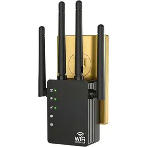 WiFi Extender Signal Booster for , WiFi Extender, Long Range up to 12880 Sq Ft and 105 Devices, Internet Extender WiFi Booster, WiFi Repeater with Ethernet Port, Signal Booster