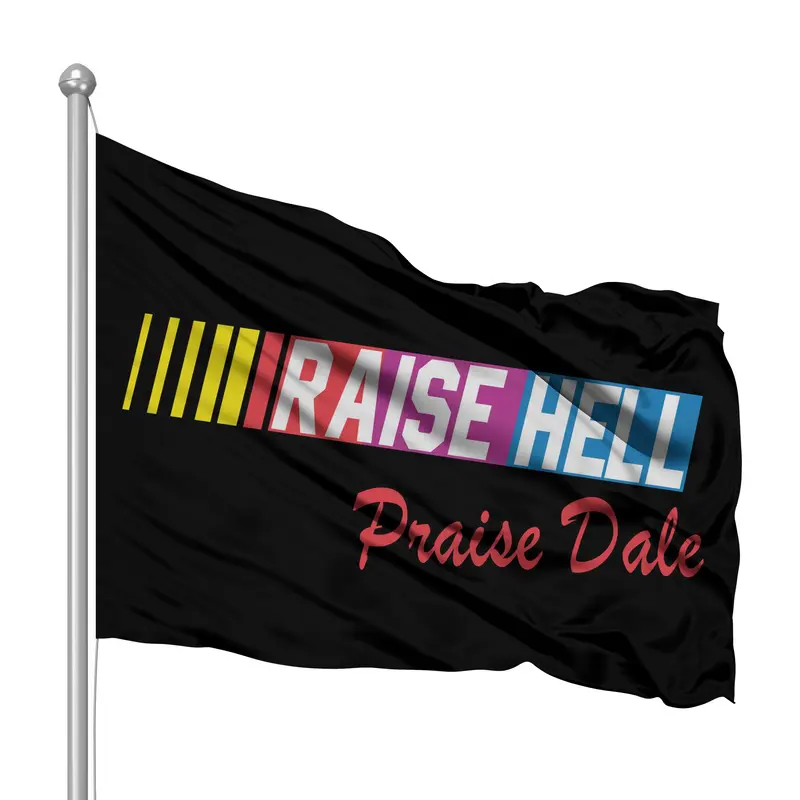 wishing Raise Hell Praise Dale flag 3x5 wall decor Banner Pack Backdrop Hanging Mayor Of Titty City American Ornaments  Garage funny Decoration gift