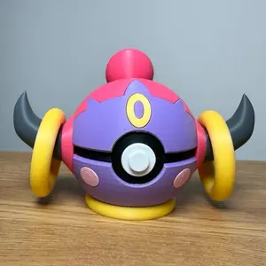 Hoopa Ball - Made to Order, High-Quality PLA, 3D Printed Pokeball Figure