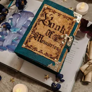 4x6 book of memories leather journal & sketchbook