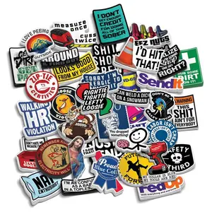 150pcs Anti-Social Stickers with Sarcastic Quotes – Trendy Waterproof Vinyl Decals for Laptop, Hard Hat, Phone, Car & Hydro Flask | Gift for Adults