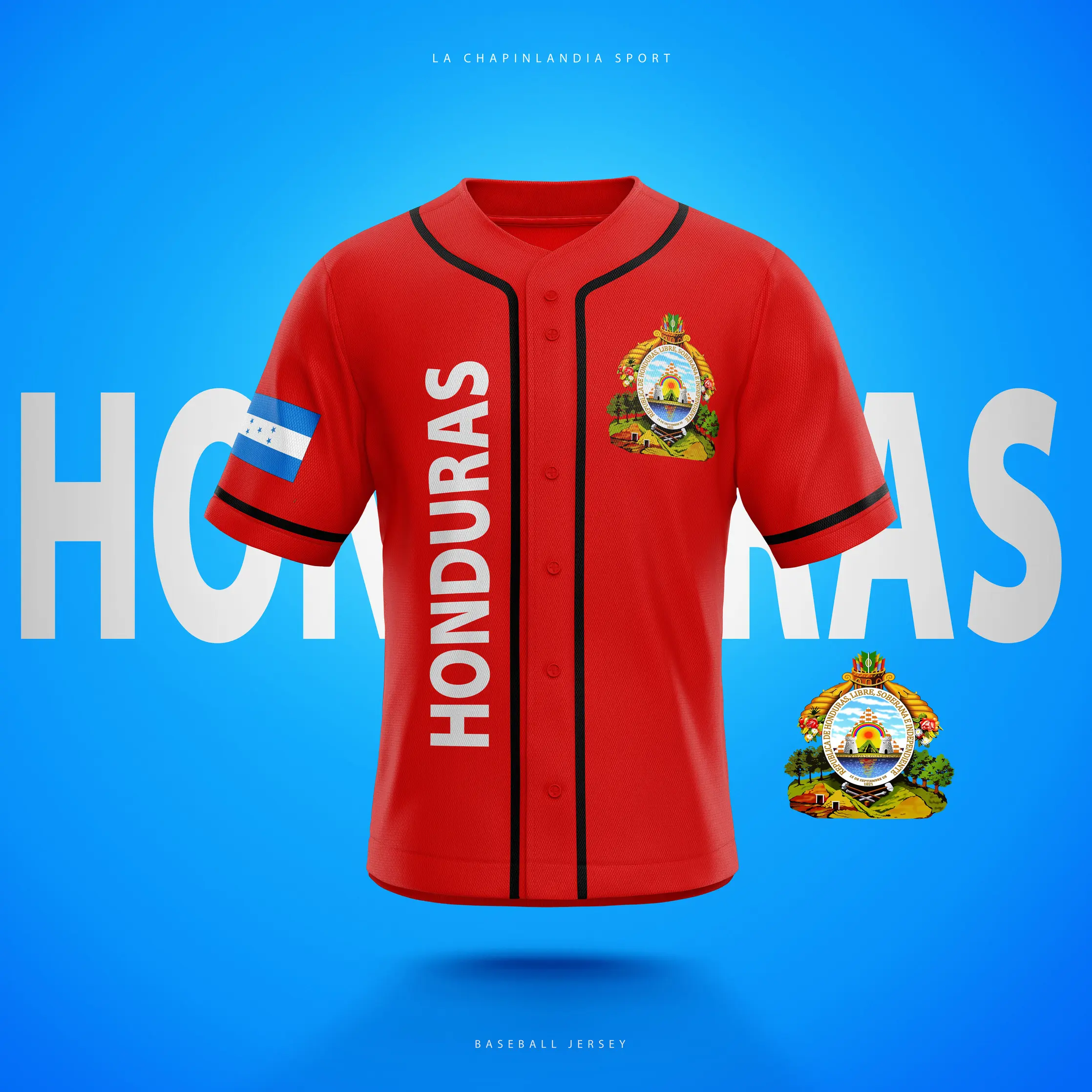 Honduras Baseball Jersey