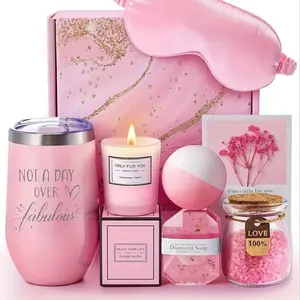 Spa Gift Box Set for Women - Self-Care Gifts, Comfort & Skin Repair for Wife, Daughter, Sister, Friends & Sisters Cosmetic Skincare