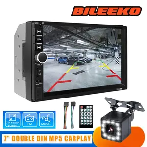 7 Inch HD Touchscreen Car Stereo, Dual Core Universal, Phone Mirroring Audio Video Player, All-In-One Car Entertainment System