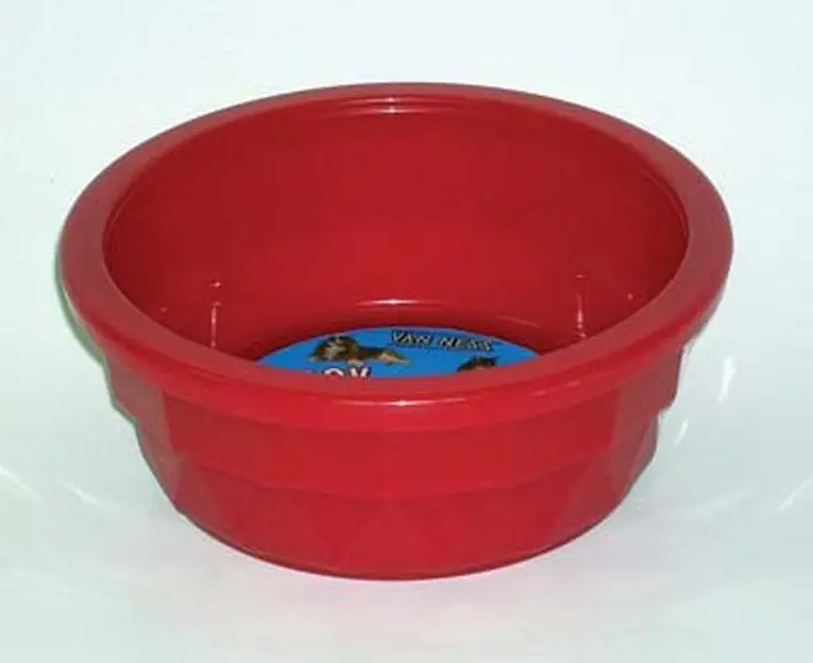 Van Ness Plastic Molding Crock Dish Clear Medium - CS-300