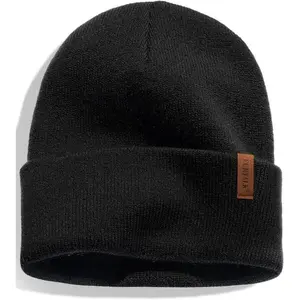 FURTALK Beanie for Men Women Cuffed Thick Knitted Unisex Winter Hat Beanies Skull Cap
