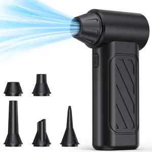 Electric Air Blower Dust Cleaner, 150000 Rpm 52m/s High Compression Air, Variable Speed, Fast Charging, Suitable for Computer Keyboard Home Outdoor Car