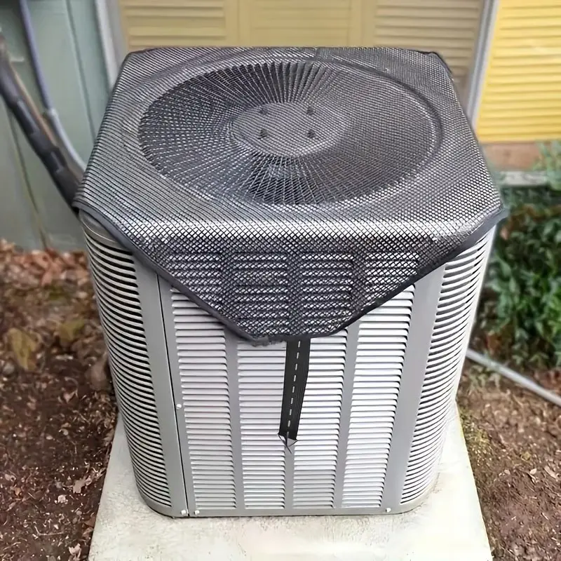 Outdoor Protection Net, Outdoor Machine Cover Ventilation Mesh, Leaf and Debris Barrier, Appliance External Fan Guard, Air Conditioner Accessories