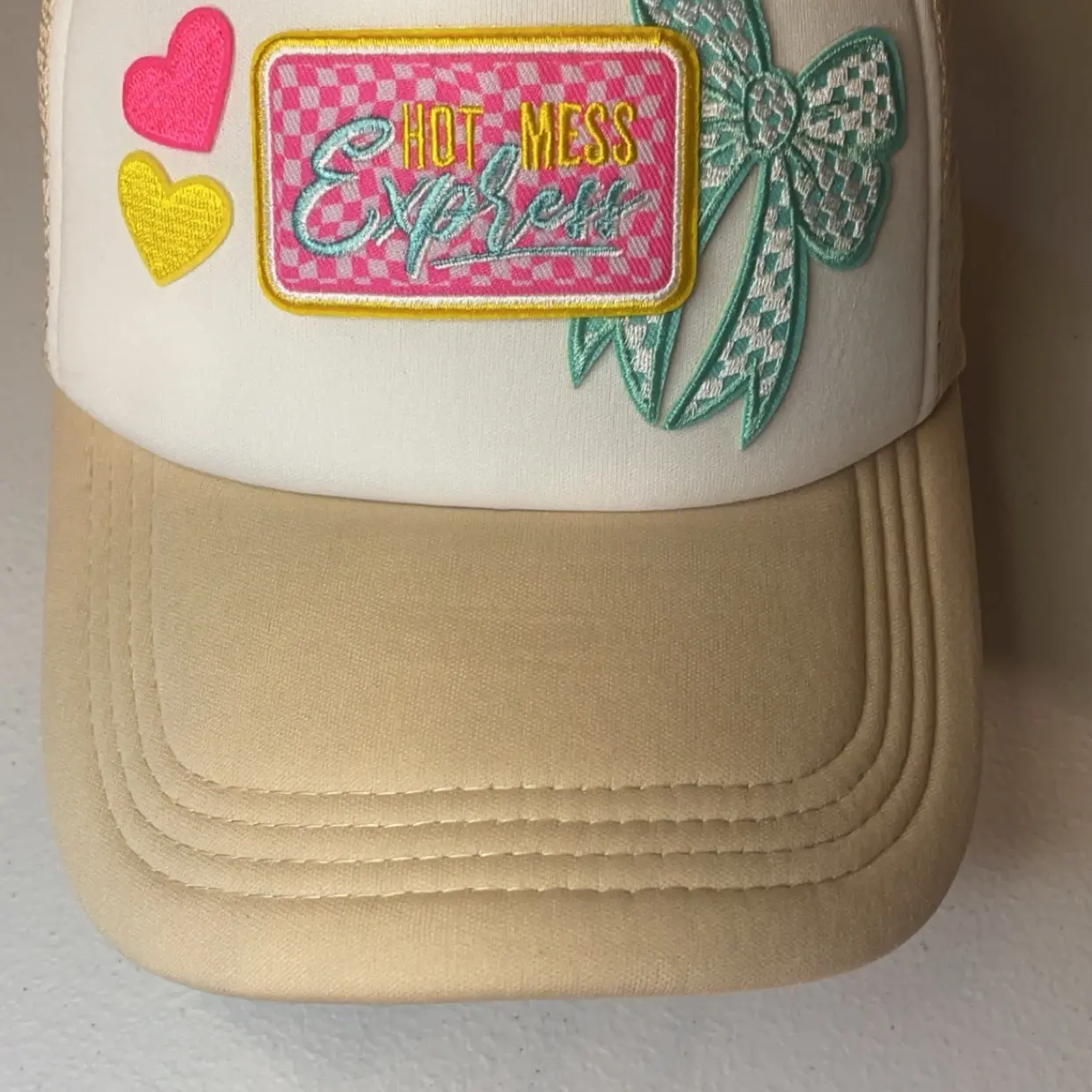 Hot Mess Express Trucker Hat hats