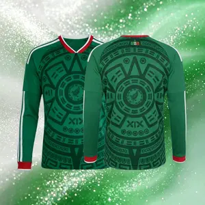 2026 Home And Away Green White And Black Short And Long Sleeve Soccer Jersey Fans Version