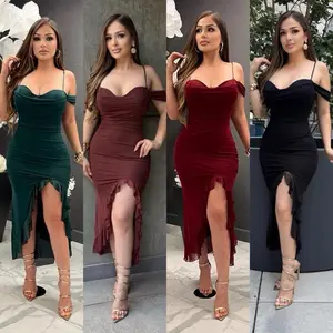 Nelly mesh midi dress Womenswear Formal