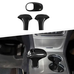 For 2014-2015 Jeep Grand Cherokee Interior Gear Shift Head Knob Cover Trim, Car Accessories, Replacement Interchangeable Knob Gear Shifter