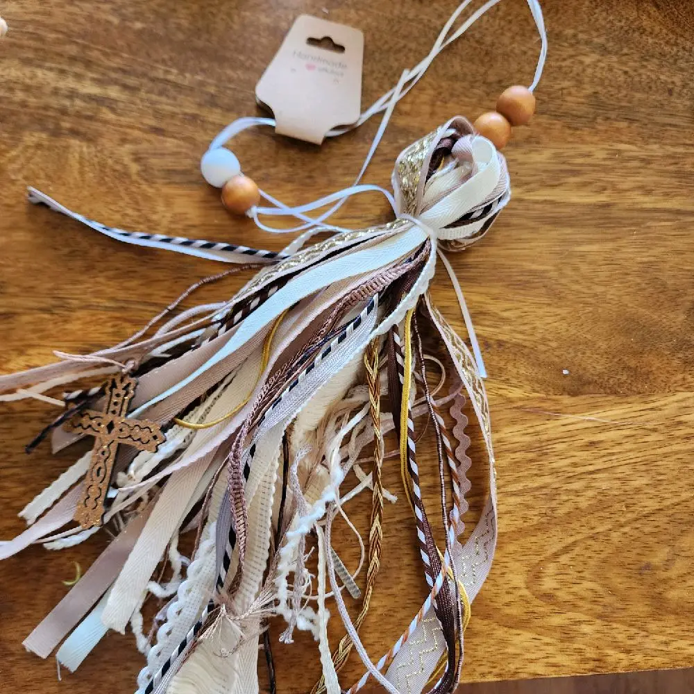 Handcrafted Bible Tassels & Bookmarks with Faithful Details, Featuring Charms,  Includes 3 Charms and a Crossfor Bible Study