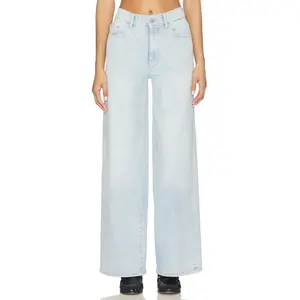 DL1961 Hepburn High Rise Wide Leg Jeans in Lazy Sunday