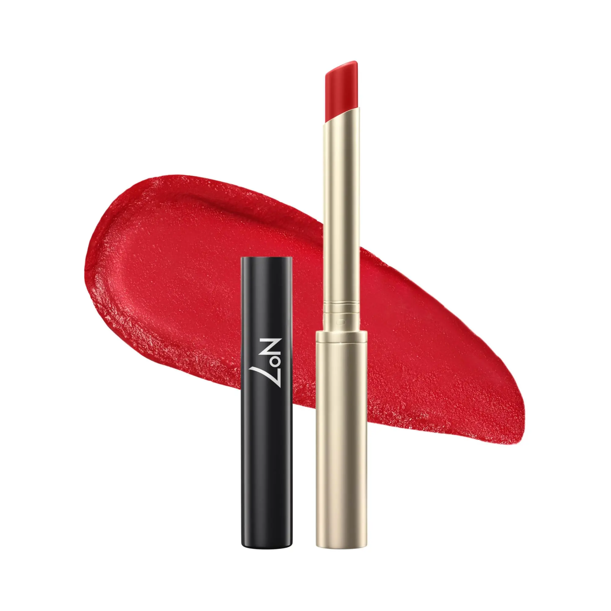 No7 Pro Artist Moisture Muse Lip Stick - Sheer, Hydrating Lipstick with Buildable, Glossy Color - Nourishing & Tinted Lip Products for Luminous, Comfortable Wear - Red Carpet Ready (0.8g)