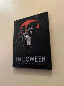 Halloween Horror Movie Light Switch Cover