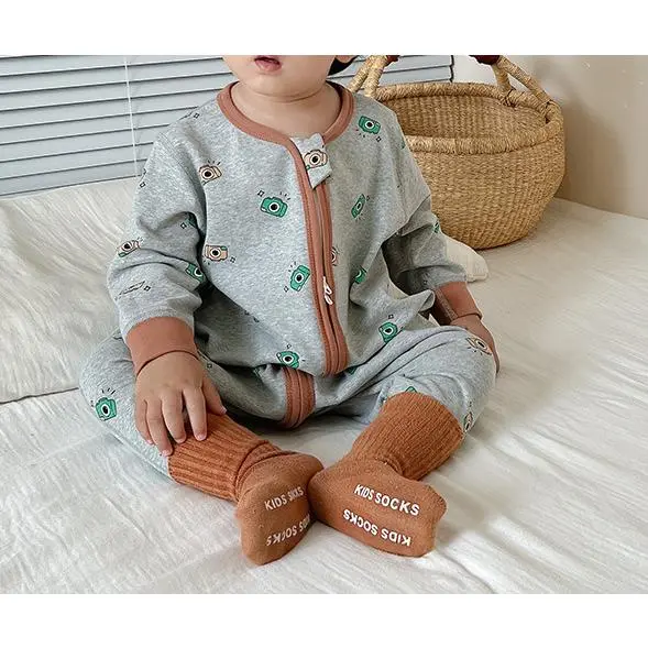 Green camera--brushed sleeping bag