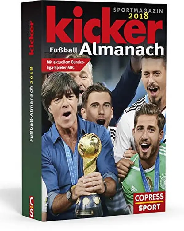 USED-Kicker Fußball-Almanach 2018: mit aktuellem Bundesliga-Spieler-ABC by kicker Sportmagazin (Paperback)