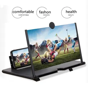 12-inch Phone Magnifier - Ultra HD screen magnifier for convenient landscape TV viewing and full-screen phone magnification.