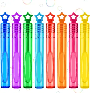 Mini Bubble Wands, 32 Bubble Wands Bulk in 8 , Bubble Party for Kids, Children's Bubble Party Gifts, Summer Toys, Indoor and Outdoor Activities, Themed Birthdays, Girls and Boys