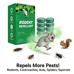 Natural Peppermint Repellent Balls • BUY 1 GET 1 FREE Popular Natural Rodent Repellent Balls! Infused with peppermint and lemon oil, these balls effectively deter squirrels, rats, spiders,