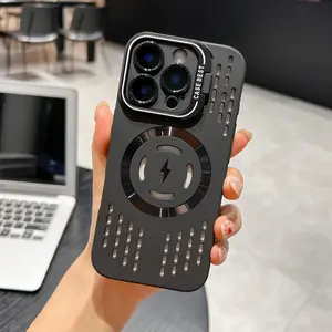 Cooling Phone Case, Summer Design Phone Protective Cover, Phone Accessories Compatible with iPhone 16 15 14 13 12 11 Pro Max, Casing