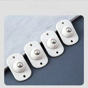 Pasted ball pulley universal wheel Quiet movable small wheel Household hardware accessories wear-resistant bearing casters