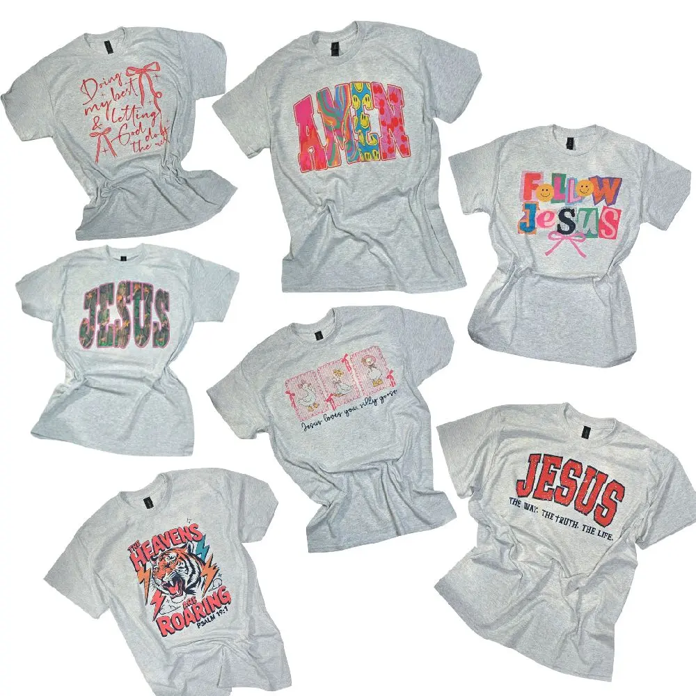 Religious Graphic Tees or Sweatshirt Choose Your Tee for Spiritual Wear