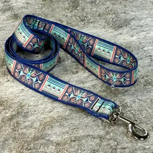 Thunderbird Tribal Pattern Dog Leash - 2025 Design | Made in Oregon